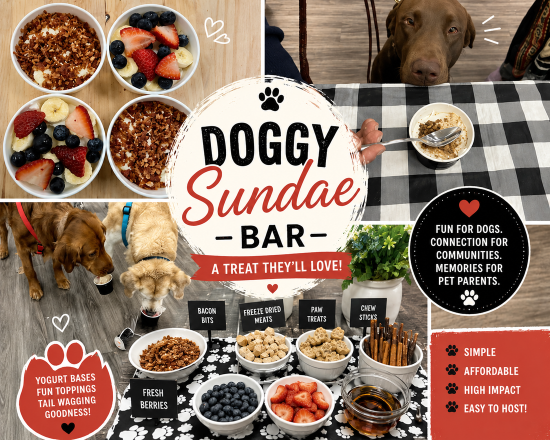How to Host a Doggy Sundae Bar Event That Drives Pet Store Foot Traffic