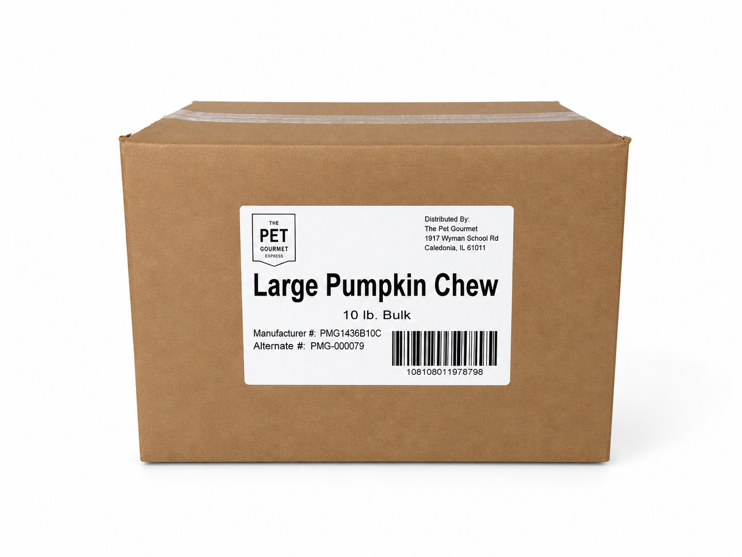 Large Pumpkin Chew 10 lb Bulk
