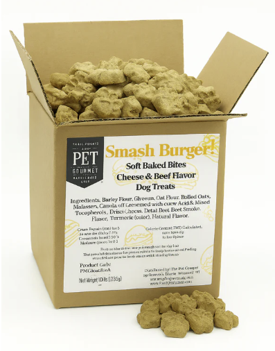 Smash Burger Dog Treats Bulk