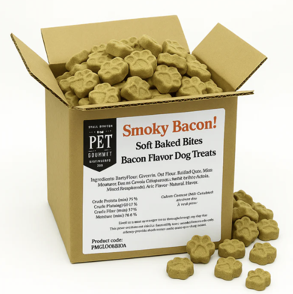 Smoky Bacon Dog Treats Bulk