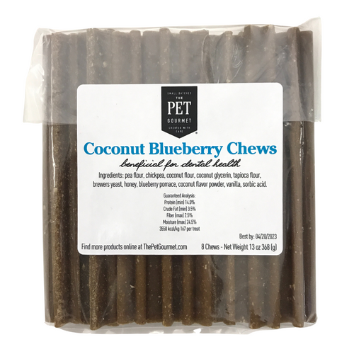 Coconut Blueberry Chews